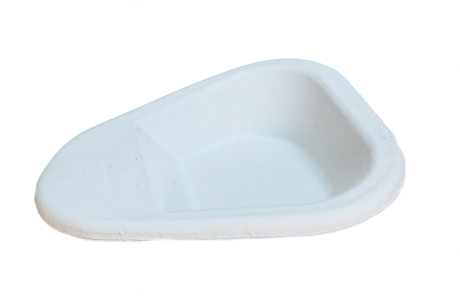 PULP-SBP1.3L100 Romed Disposable Slip Bedpan, 1.3L,  per 50 pcs in a polybag, 2x50 pcs = 100 pcs in a carton.