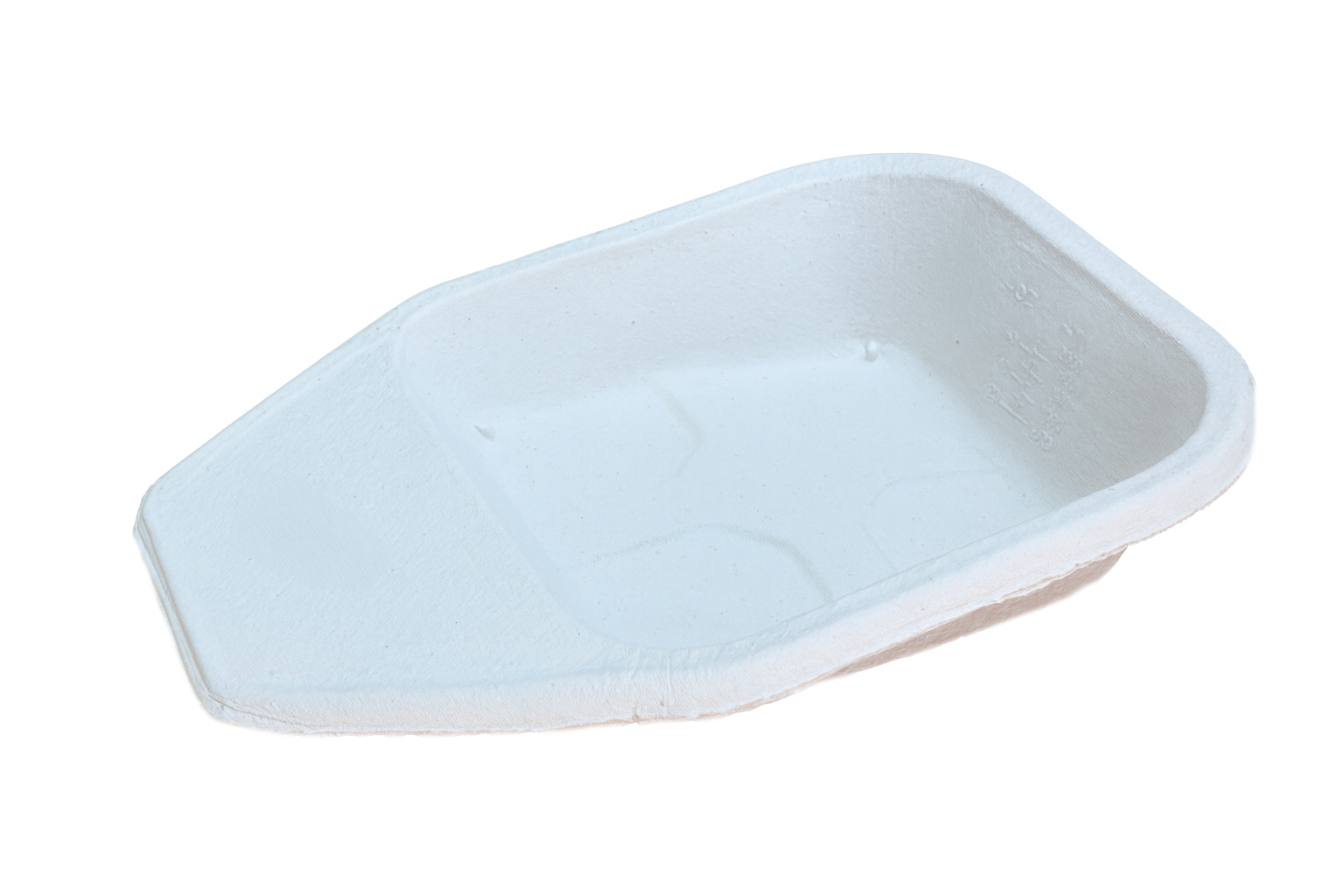 PULP-SBP2L150 Romed Disposable Slip Bedpan, 2L,  per 50 pcs in a polybag, 3x50 pcs = 150 pcs in a carton.