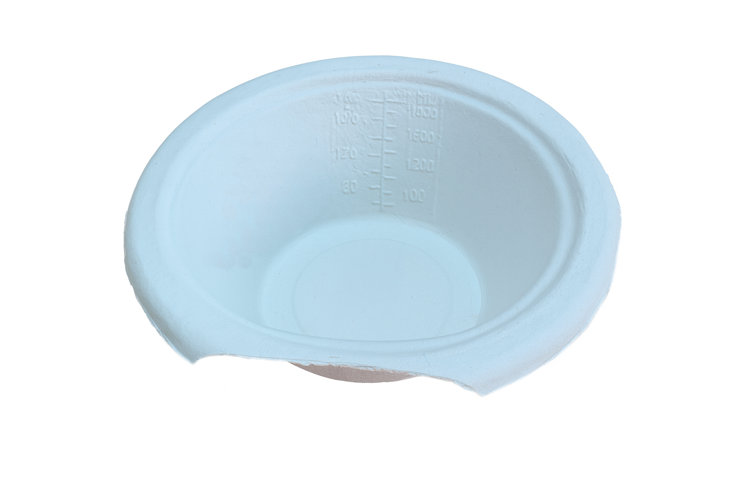 PULP-B1.8L200 Romed Disposable Bowl, 1.8L,  per 100 pcs in a polybag, 2x100 pcs = 200 pcs in a carton.