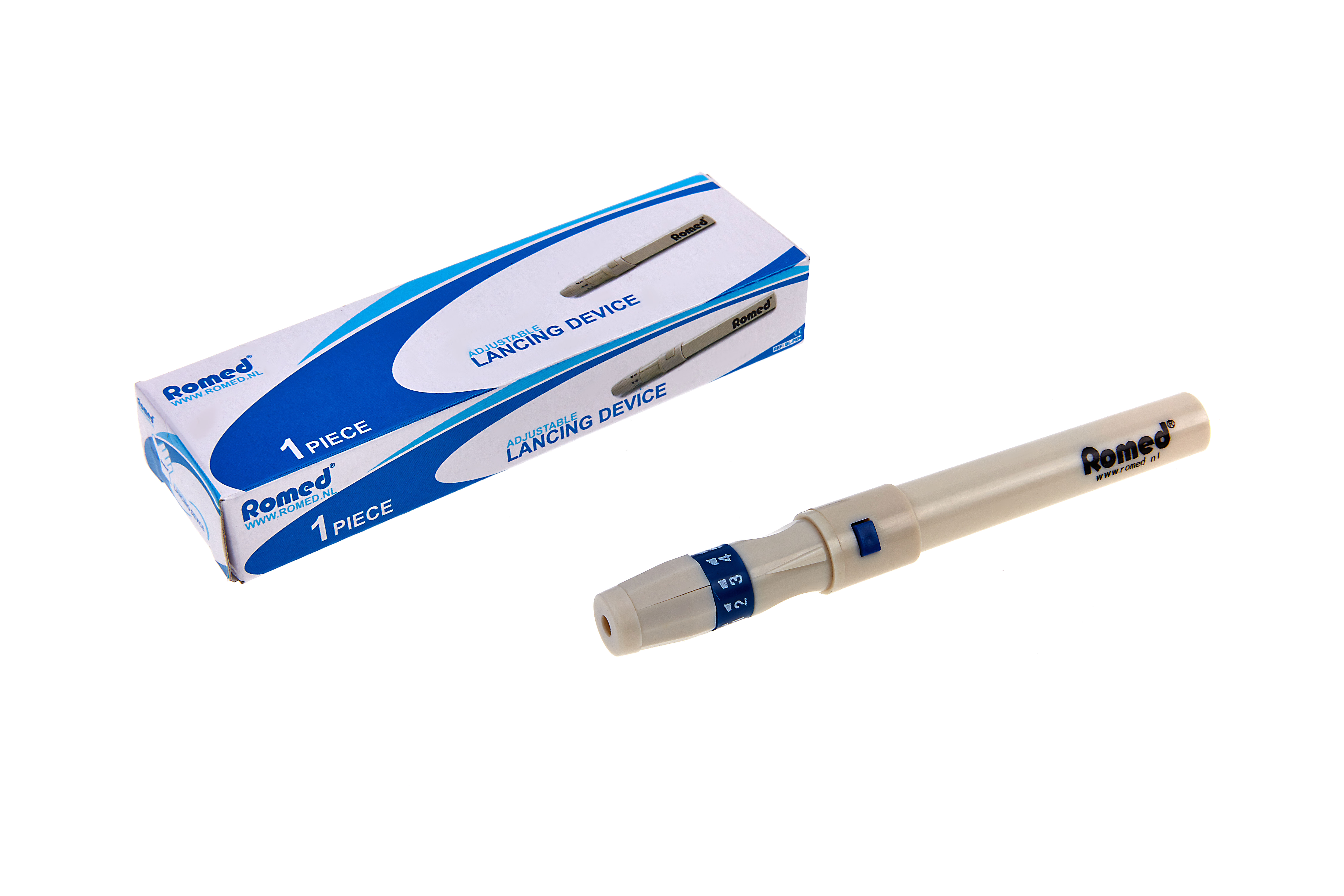 Portapenne per lancette ematiche con tribevel
