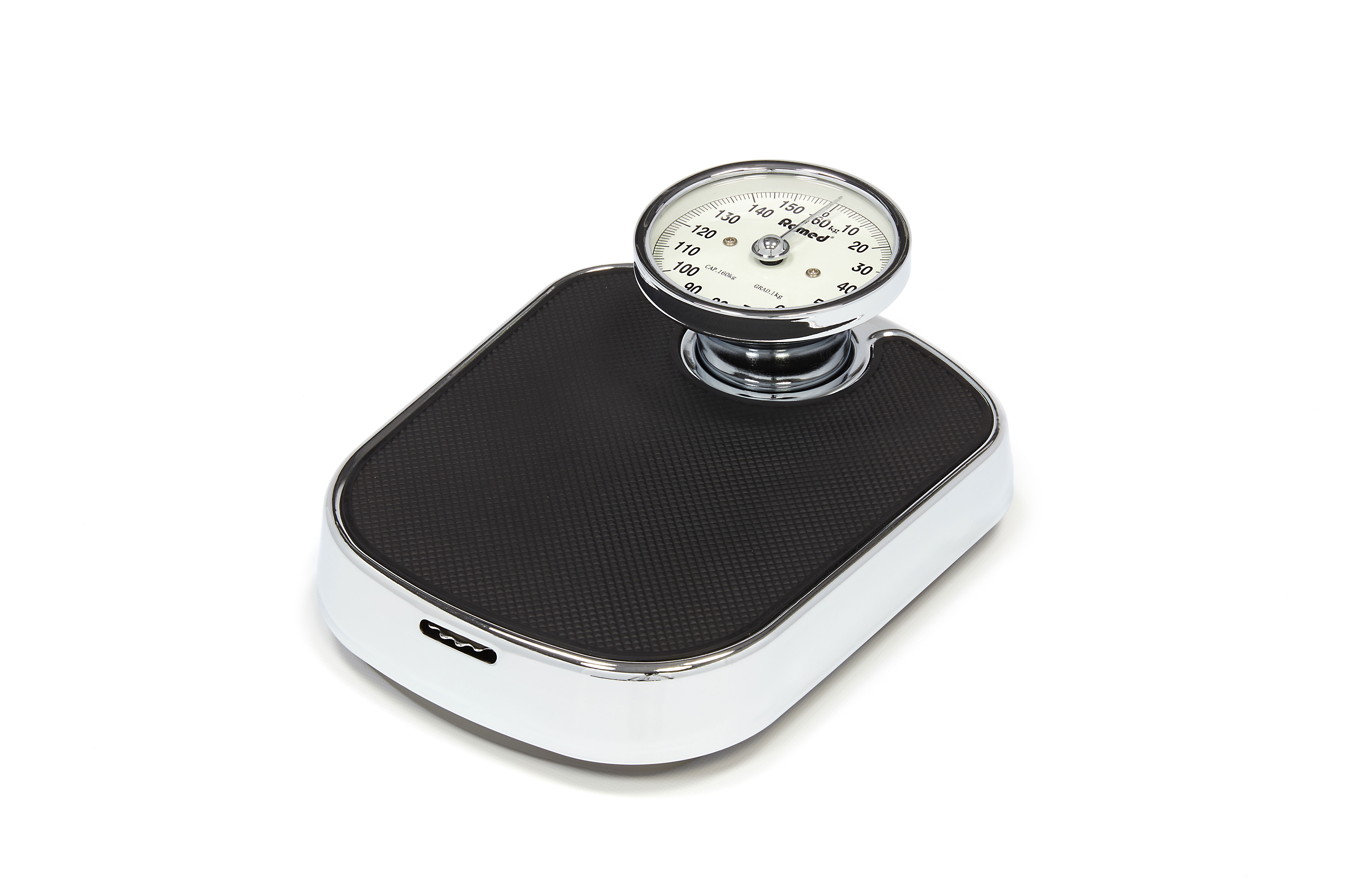 PS-002 Romed personal scales, mechanical type, black, packed per piece in an inner box, 4 pcs in a carton.
