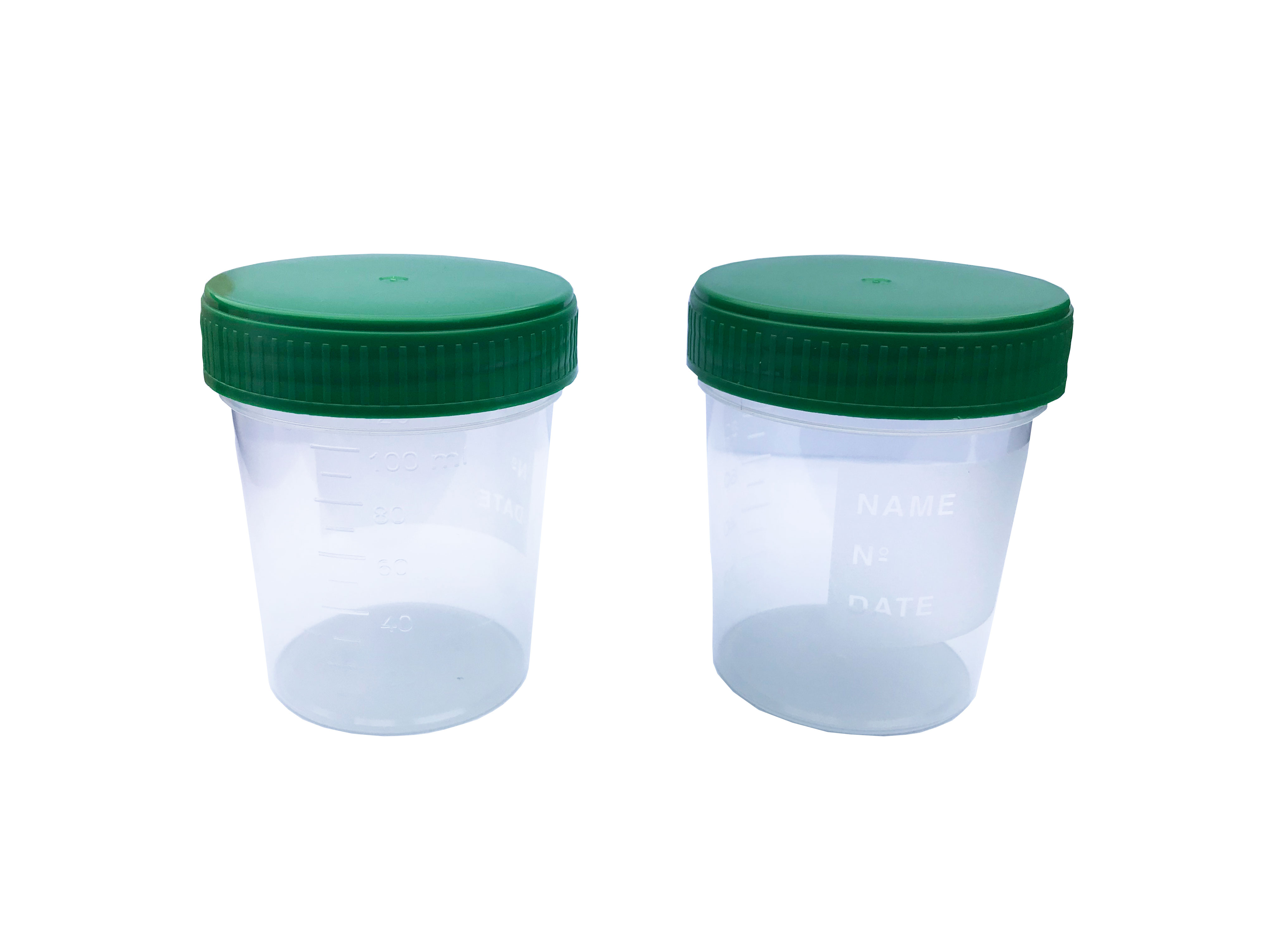 USC Romed urine sample container 120ml with lid to twist, 500 pcs in a carton.